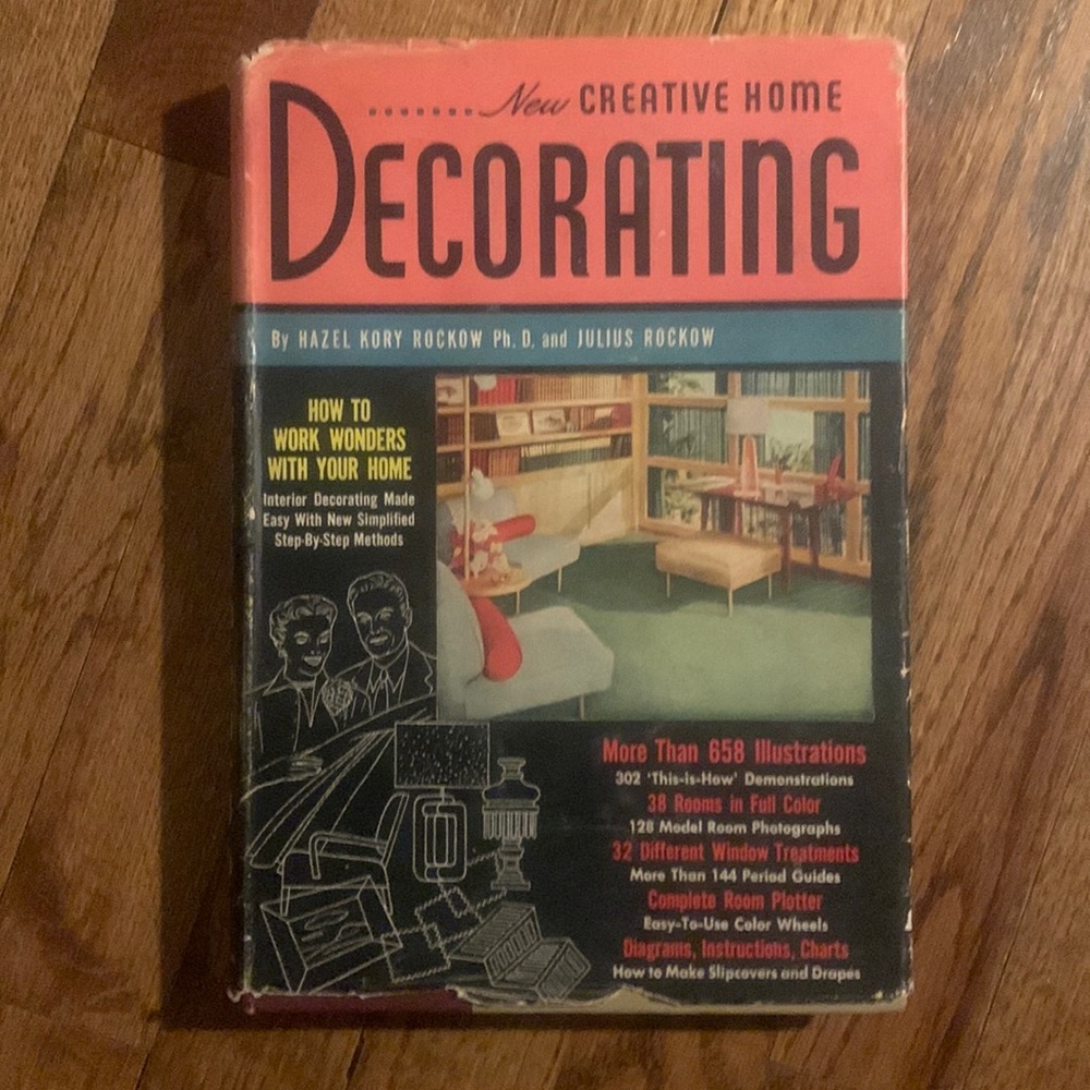 Vintage decorating book